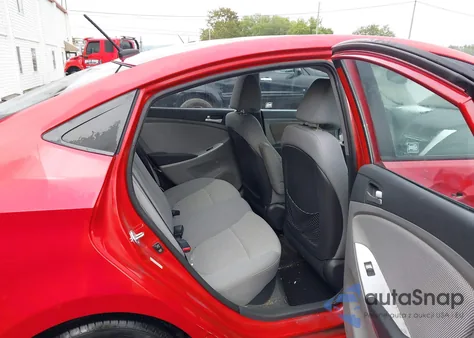 2012 Hyundai Accent Gls из США, поврежденный, VIN KMHCT4AE2CU082974